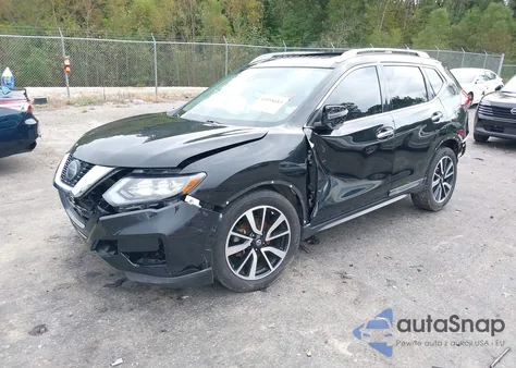 2019 Nissan Rogue Sl z USA, uszkodzony, nr VIN 5N1AT2MTXKC727848